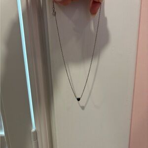 Pura vida silver heart necklace